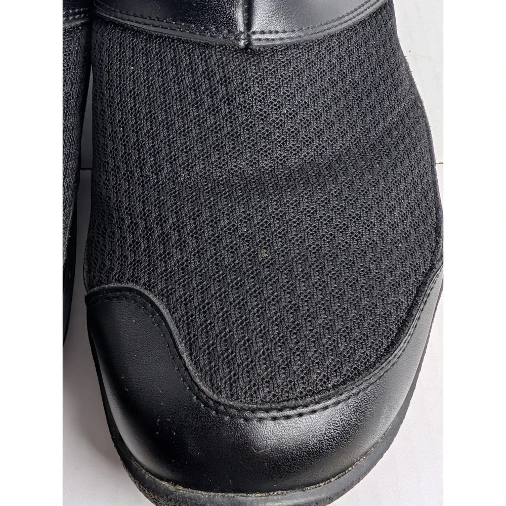 KURU Men's Size 10 Black Slip On Comfort Walking Shoes Casual EU